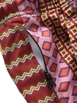 Ethno-Badeshorts -Modekleidung Geschäft EC22 6155 DG 1