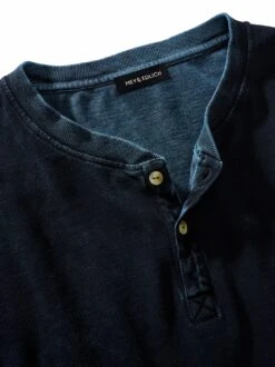 Blue-Note-Henley -Modekleidung Geschäft EC23 6056 DG