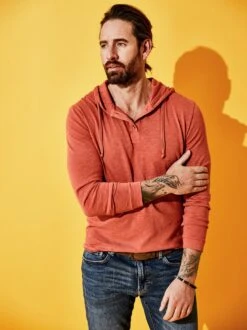 Ju-Longsleevehoodie -Modekleidung Geschäft EC23 6177 DF