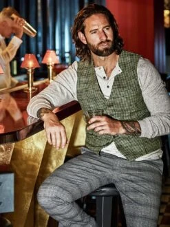 Flausen-Henley -Modekleidung Geschäft EC23 7493 DB