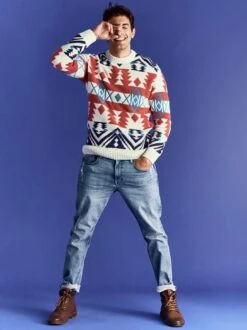 Merry-Winter-Pullover -Modekleidung Geschäft EC23 7591 DF 1