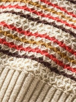 Bienenwaben-Pullover -Modekleidung Geschäft EC23 7675 DI 1