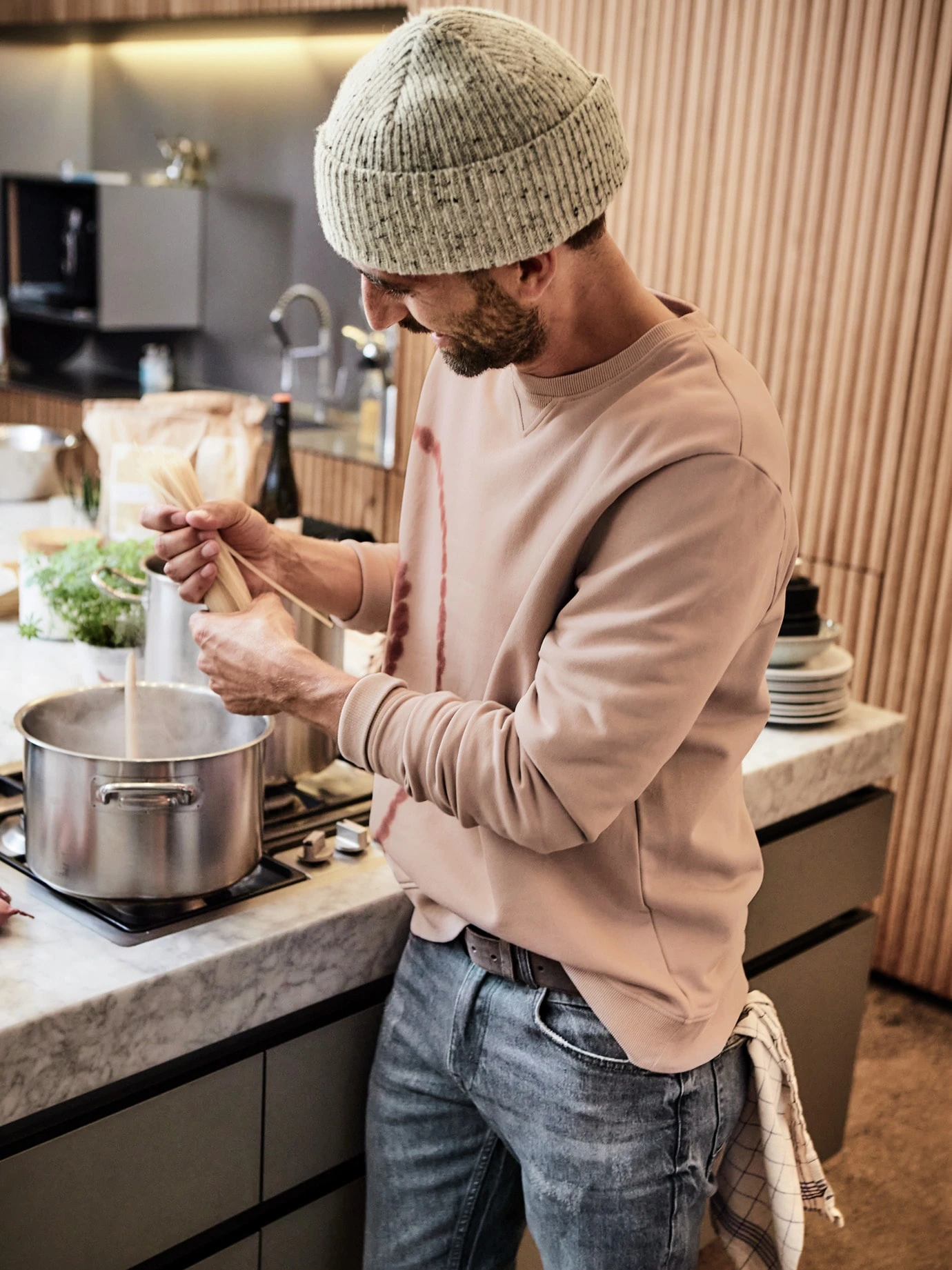 Shibori-Sweatshirt 8 Shibori-Sweatshirt – Bild 8