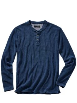 Denim Lovers Henley -Modekleidung Geschäft EC23 7898 FA 1