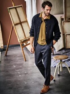 Atelier-Cardigan -Modekleidung Geschäft EC23 7960 DF