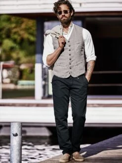 Designerweste Be26ver -Modekleidung Geschäft EC24 4123 DF