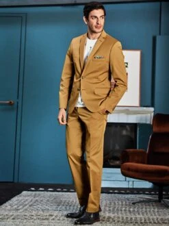 Signature-Anzugsakko Gold Nugget -Modekleidung Geschäft EC24 6020 DF