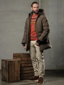 Arktischer Parka -Modekleidung Geschäft EC24 6087 DD