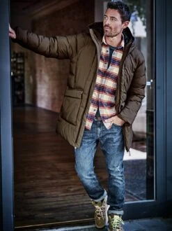 Arktischer Parka -Modekleidung Geschäft EC24 6087 DF