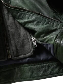 Hausboot-Lederjacke -Modekleidung Geschäft EC24 6120 DH