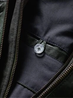 Hausboot-Lederjacke -Modekleidung Geschäft EC24 6120 DI