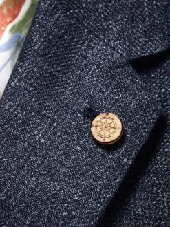 Toskana-Leinenanzugsakko -Modekleidung Geschäft EC24 6198 DG 1