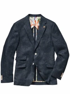 Toskana-Leinenanzugsakko -Modekleidung Geschäft EC24 6198 FA 1