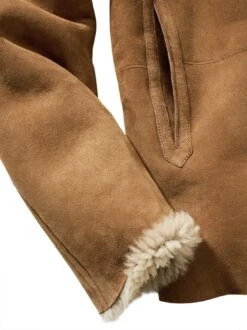 Irische Lammfelljacke -Modekleidung Geschäft EC24 6304 DI