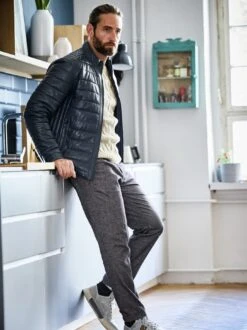 Kältemesser-Lederblouson -Modekleidung Geschäft EC24 6308 DF 1