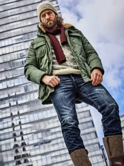 Parka North Hunter -Modekleidung Geschäft EC24 6315 DF 1