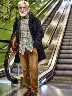 Ganzjahres-Parka -Modekleidung Geschäft EC24 6356 DC