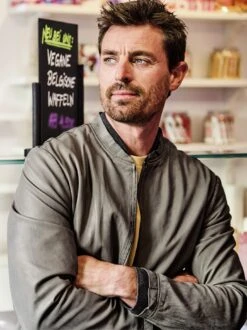 Auf-Messers-Schneide-Blouson -Modekleidung Geschäft EC24 6510 DD 1