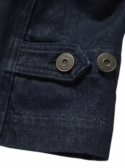 Blauarbeiter-Jacke -Modekleidung Geschäft EC24 6564 DI