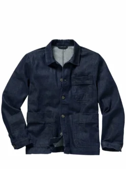 Blauarbeiter-Jacke