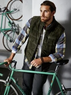 Fusion-Lederweste -Modekleidung Geschäft EC24 6601 DE