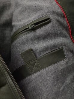 Fusion-Lederweste -Modekleidung Geschäft EC24 6601 DJ