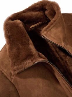 Lammfell-Blouson -Modekleidung Geschäft EC24 6609 DG 1