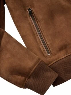 Lammfell-Blouson -Modekleidung Geschäft EC24 6609 DH