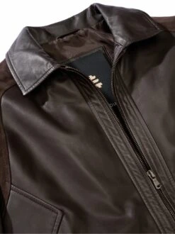 Lederjacke Pub -Modekleidung Geschäft EC24 6611 DH 1