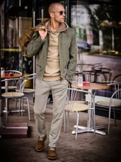 Lederjacke Savanne -Modekleidung Geschäft EC24 6677 DF 1