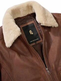 Auf-Achse-Lederjacke -Modekleidung Geschäft EC24 6679 DG