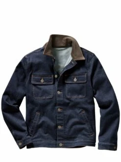 Tiefgründige Jeansjacke -Modekleidung Geschäft EC24 6684 FA 1