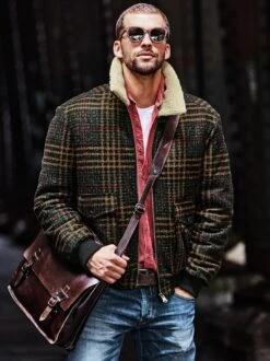 Heritage-Bomberjacke -Modekleidung Geschäft EC24 6691 DE 1