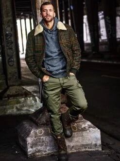 Heritage-Bomberjacke -Modekleidung Geschäft EC24 6691 DF