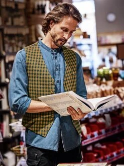 Würzer-Weste -Modekleidung Geschäft EC24 6746 DD