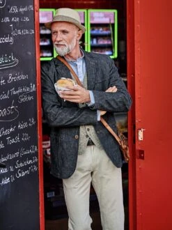 Bravo-Denimsakko -Modekleidung Geschäft EC24 6756 DE