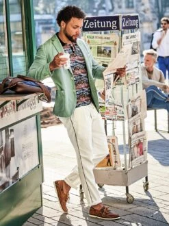 Fischerfreund-Sakko -Modekleidung Geschäft EC24 6798 DE 1