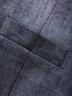 Denim-Weste -Modekleidung Geschäft EC24 6915 DH 1