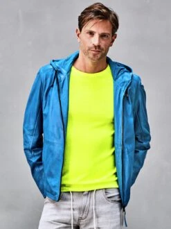 Statement-Lederjacke -Modekleidung Geschäft EC24 6924 DD