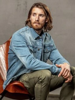 Jeansjacke Aqua -Modekleidung Geschäft EC24 6944 DC 1