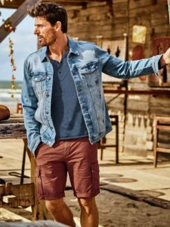 Jeansjacke Aqua -Modekleidung Geschäft EC24 6944 DD