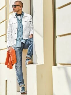 Countdown-Jeansjacke -Modekleidung Geschäft EC24 6950 DF 1