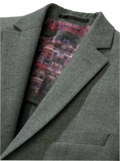 Rauchsalbei-Anzugsakko -Modekleidung Geschäft EC24 6958 DG 1