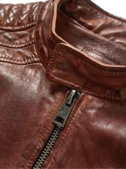 Gebrannte Bikerjacke 14 Gebrannte Bikerjacke -Modekleidung Geschäft EC24 6990 DG