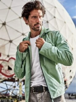 Statement-Lederjacke -Modekleidung Geschäft EC24 7099 DE