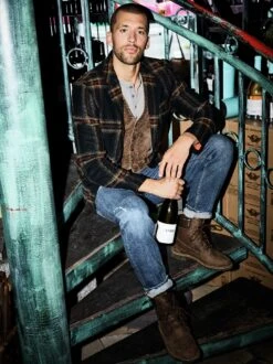 Lohntüten-Weste -Modekleidung Geschäft EC24 7356 DC