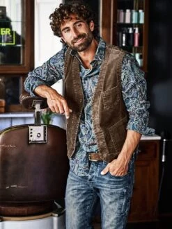 Lohntüten-Weste -Modekleidung Geschäft EC24 7356 DD