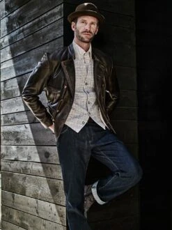 LEDERWERK Jacke Salzburg -Modekleidung Geschäft EC24 7479 DB 1