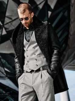 Lammfellmantel Zugspitze -Modekleidung Geschäft EC24 7547 DE 1