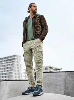 Hausboot-Lederjacke -Modekleidung Geschäft EC24 7667 DB